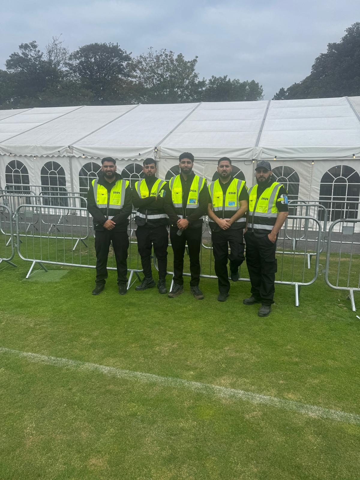 Security team group photo